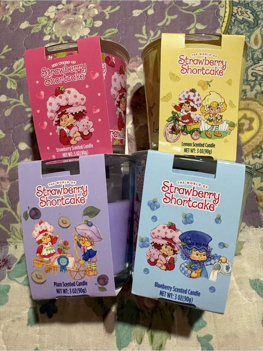 The World of Strawberry Shortcake Scented Candle - Assorted Pastel Colors
